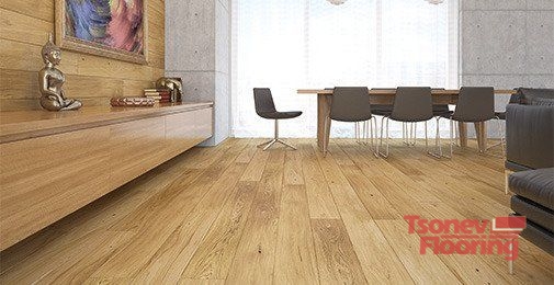 Естествен трислоен паркет Barlinek Oak Azure Window Grande-серия Pure Line