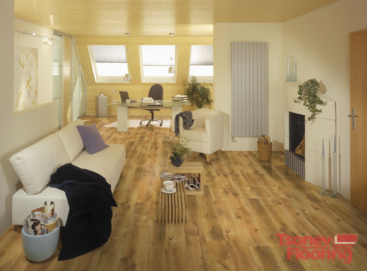 Ламиниран паркет Kronotex Sutter Oak 742-серия Basic