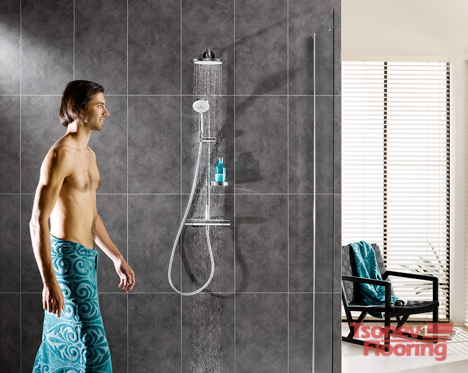 PVC панели за стени Dumawall+ цвят Mystic dark grey