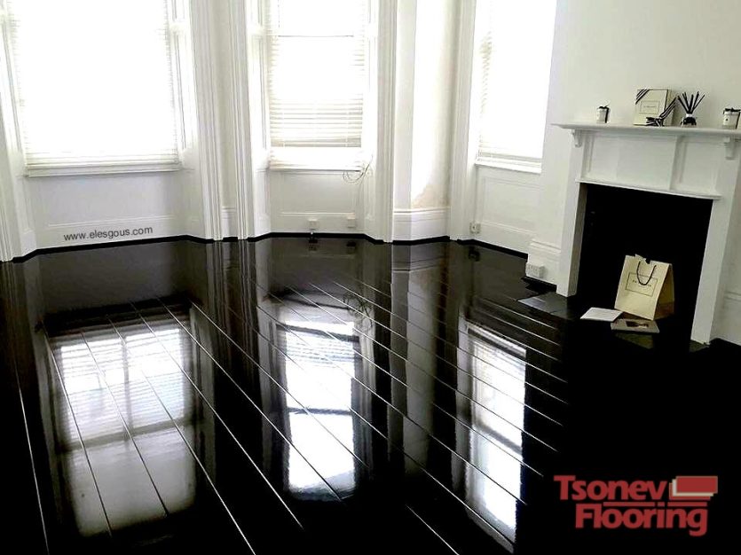 Гланцов ламиниран паркет