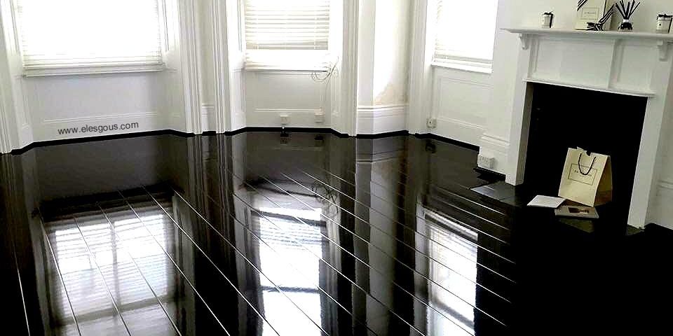 Гланцов ламиниран паркет