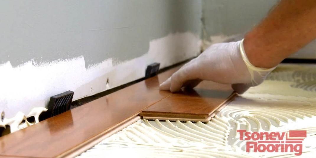 trisloen-parket-montaj Монтаж на трислоен паркет