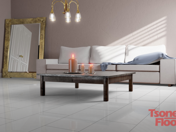 Ламиниран паркет Kronotex White D2935