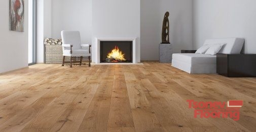 Естествен трислоен паркет Barlinek Oak Excite-серия Senses