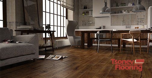 Естествен трислоен паркет Barlinek Oak Marsala Grande-серия Pure Vintage Line