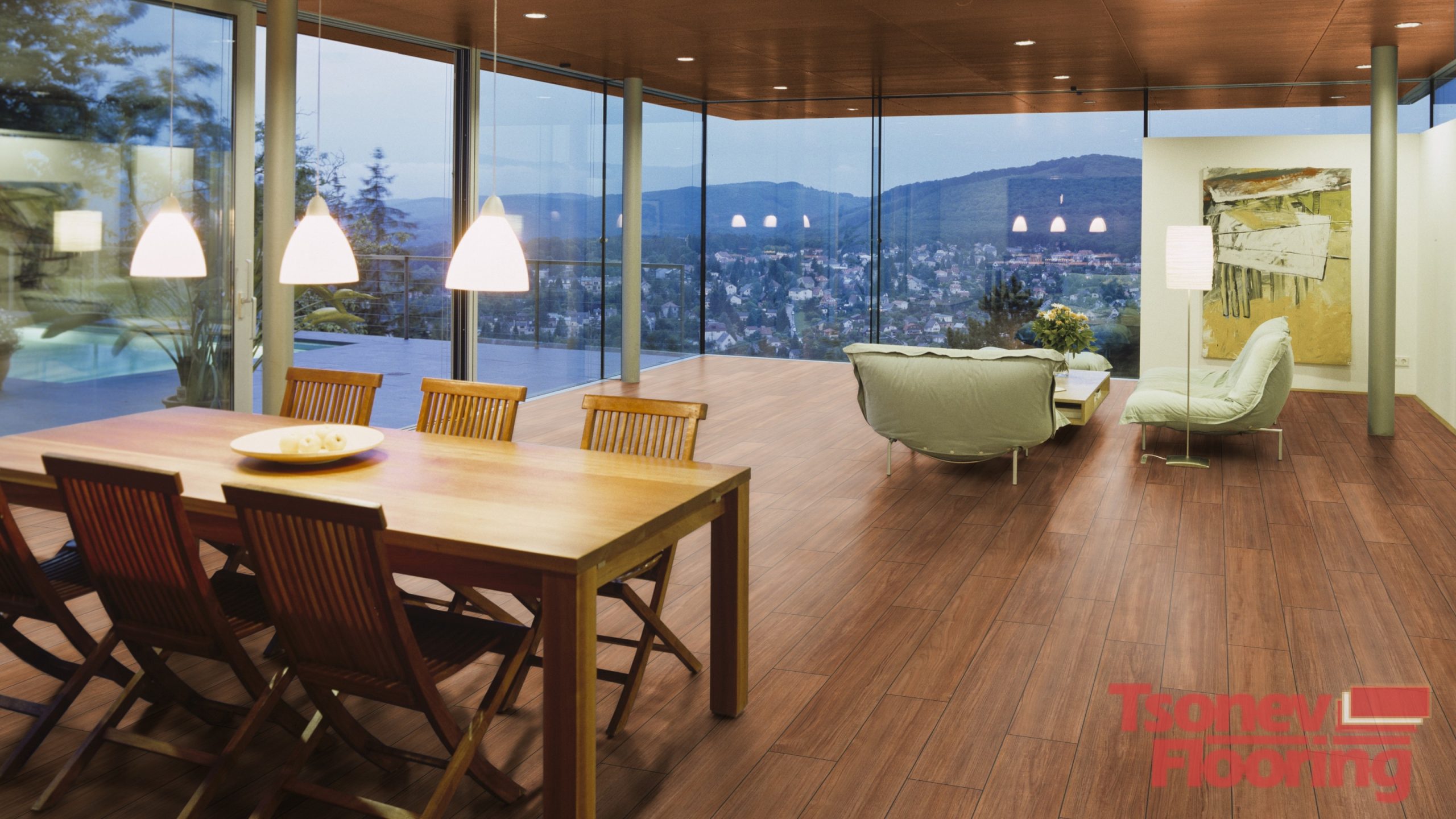 Ламиниран паркет Kronotex Ageless Teak P1205-серия Aqua Robusto