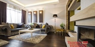 Interior of a living room