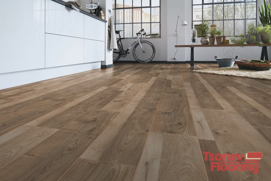 Ламиниран паркет Kronotex Rosemont Oak 3665-серия Exquisit