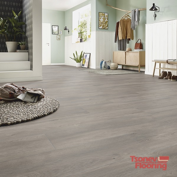Ламиниран паркет Kronotex Elba Oak Silver 6013-серия Exquisit Plus