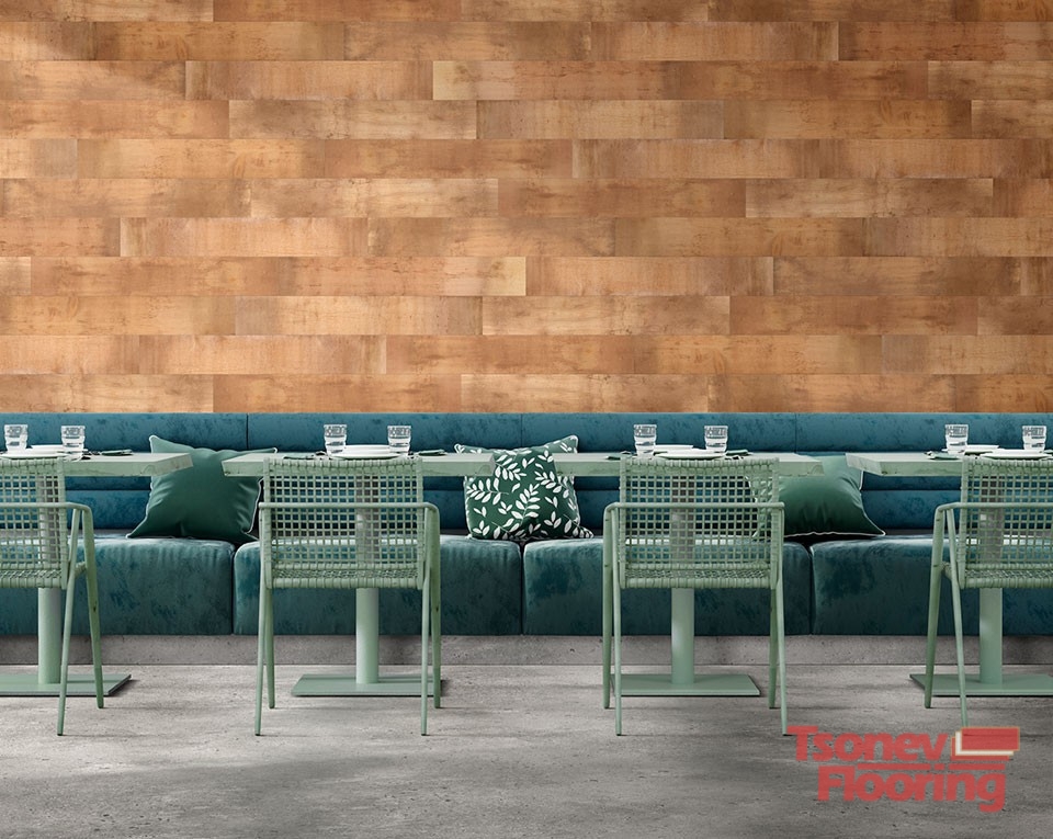 PVC панели за стени Dumawall Plank цвят Planks DIGI Barn Wood Bronzo