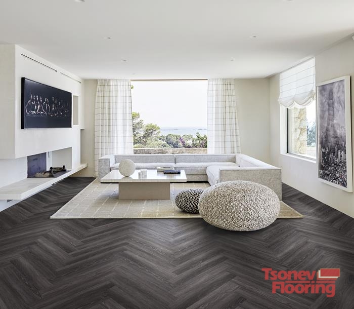 Винилова SPC настилка Kahrs-Calder CHW 120-серия Herringbone