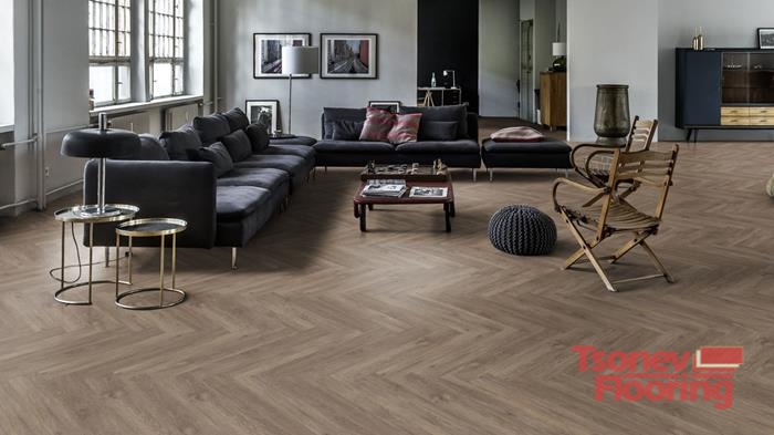 Винилова SPC настилка Kahrs-Sarek CHW 120-серия Herringbone
