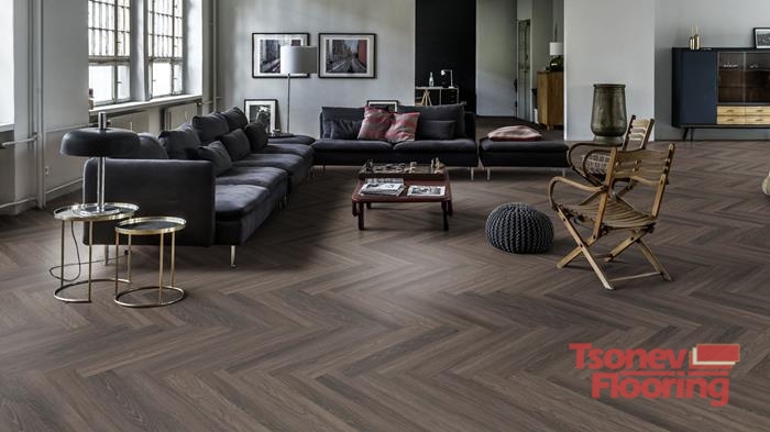 Винилова SPC настилка Kahrs-Tongass CHW 120-серия Herringbone