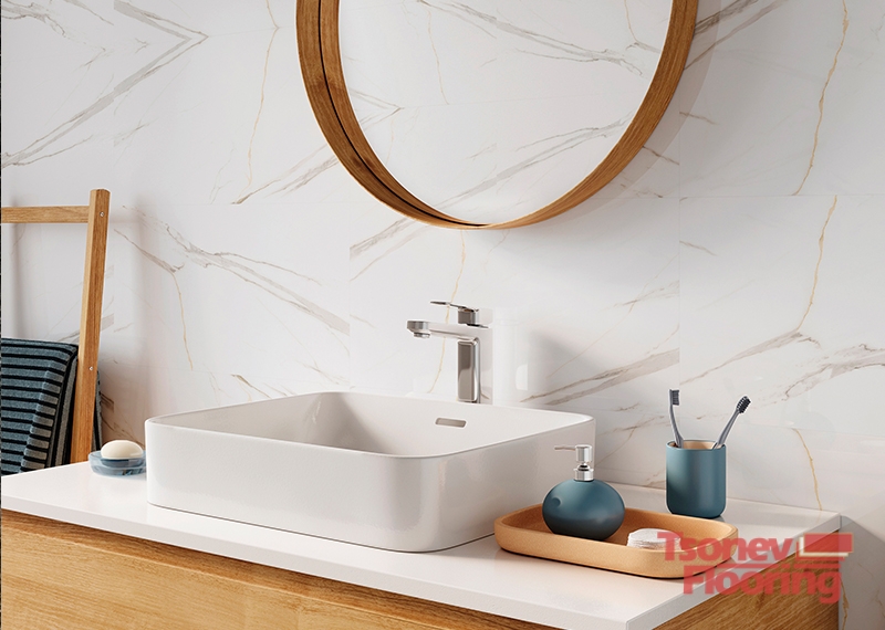 Vilo SPC стенни панели модел - Calacatta White